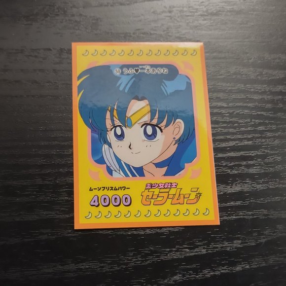 Sailor Moon 1998 Trading Sticker Card 59 JPP/Amada Toei RARE - Picture 1 of 2